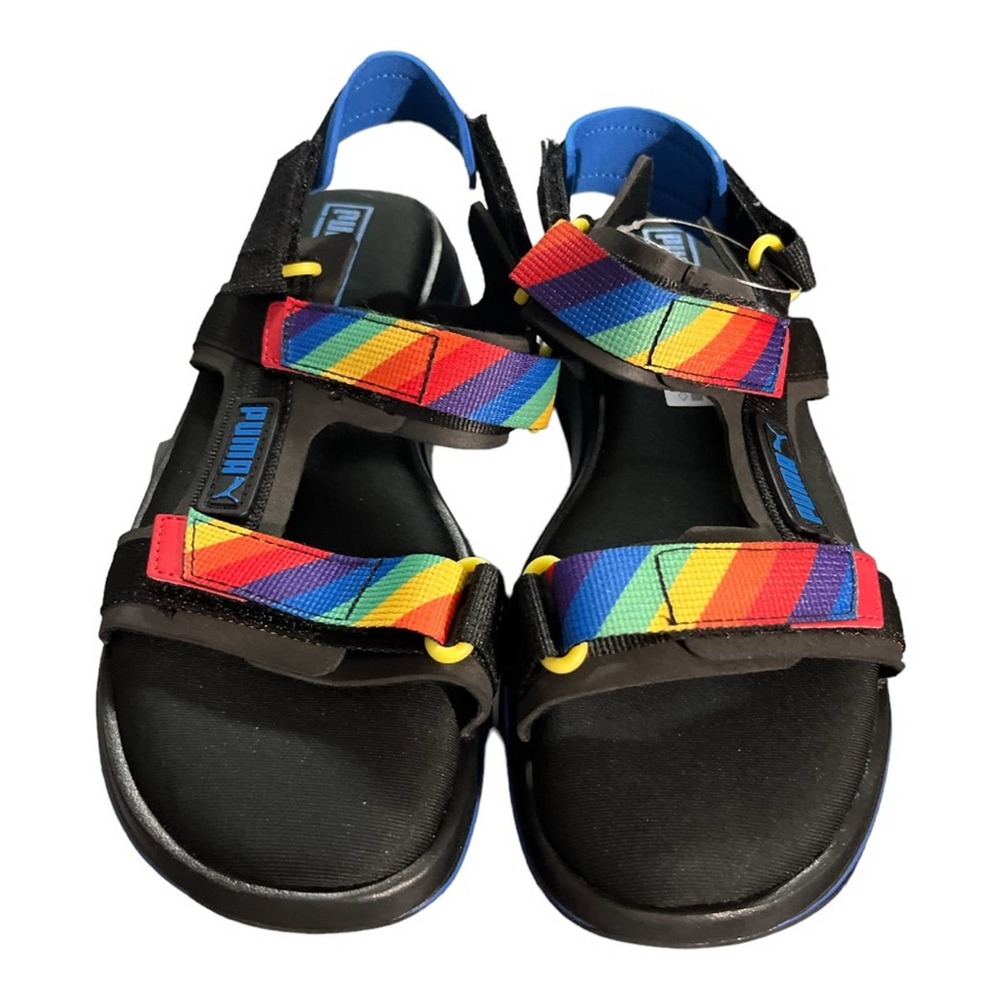 NWOB! PUMA Future Rider Rainbow Women's Sandals  Size:US 6